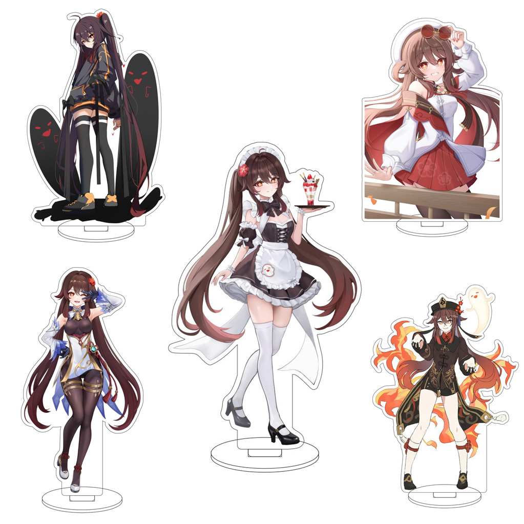 Desk Accessories - 16-сантиметровая аниме-фигурка Genshin Impact ‌ Ху