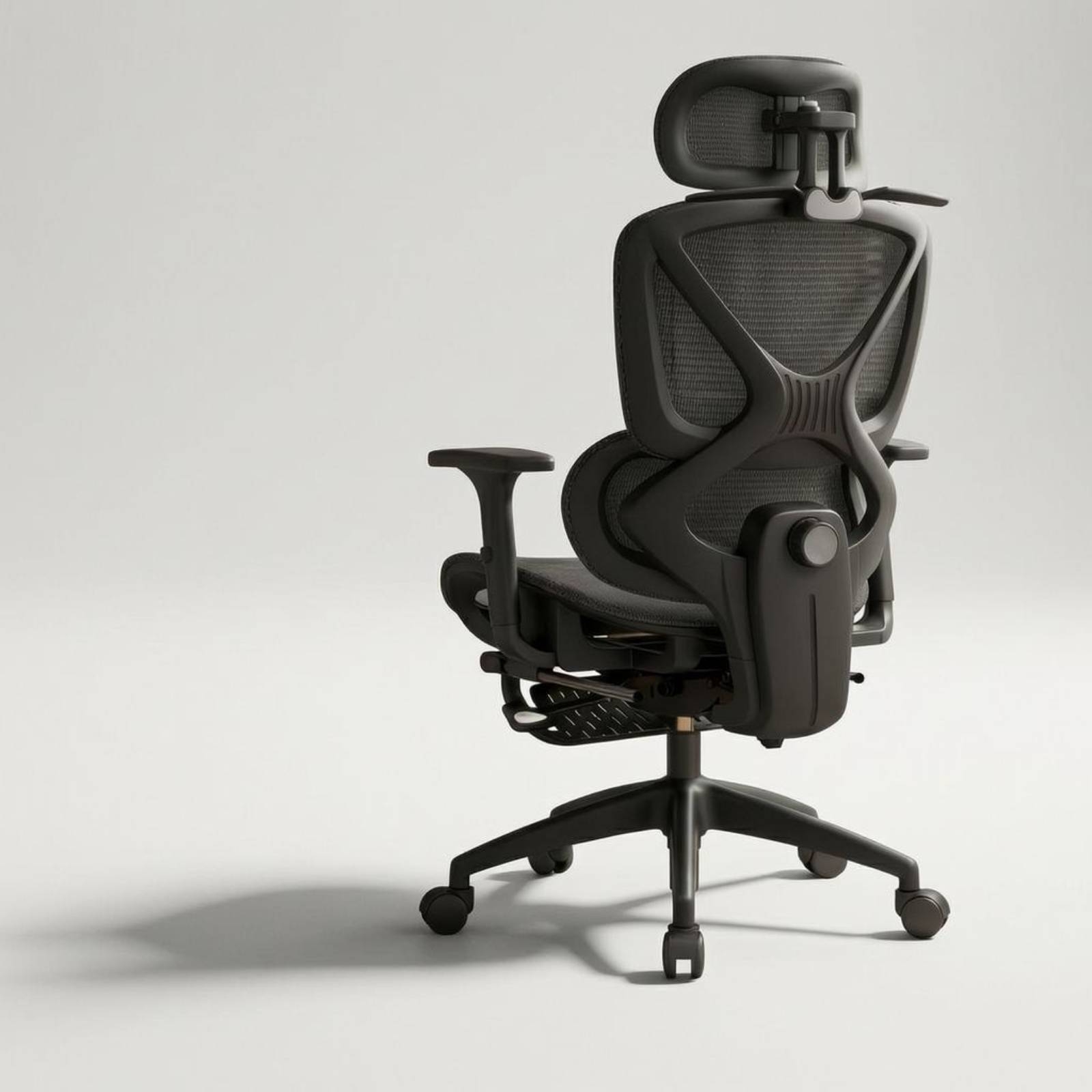 Office Furniture - Кресло с высокой спинкой, поворотное, с