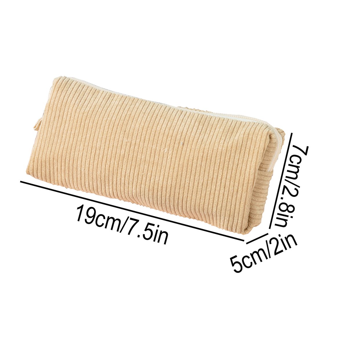 Вельветовый ретро-пенал, вмест – обзор и цена Aesthetic Large Pencil Case Pouch