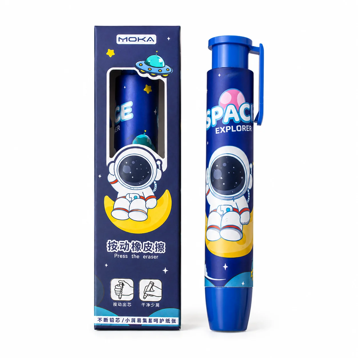 Механический ластик-карандаш C – обзор и цена Retractable Eraser Pen Click
