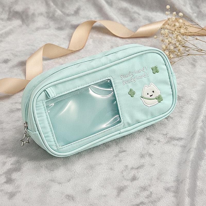 Милый пенал для ручек и каранд – обзор и цена Aesthetic Large Pencil Case Pouch