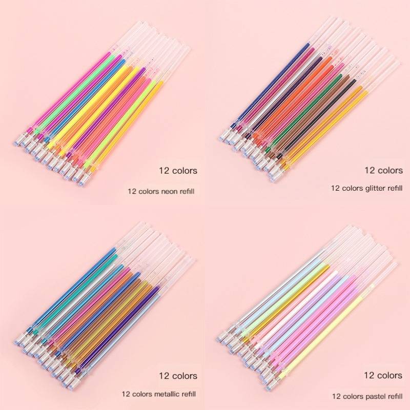 Набор стержней для гелевых руч – обзор и цена Pastel Highlighter Set Double Ended