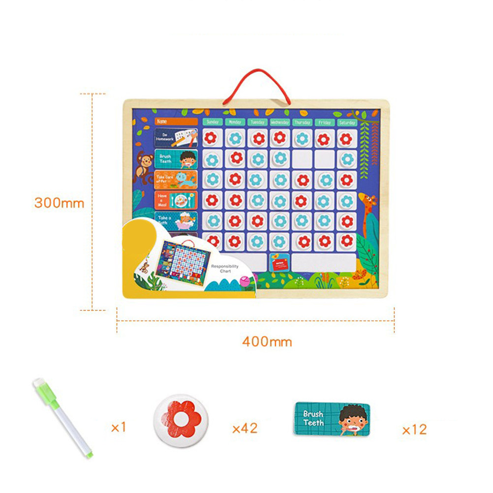Детская магнитная доска для от – обзор и цена Kids Magnetic Reward Chart Board